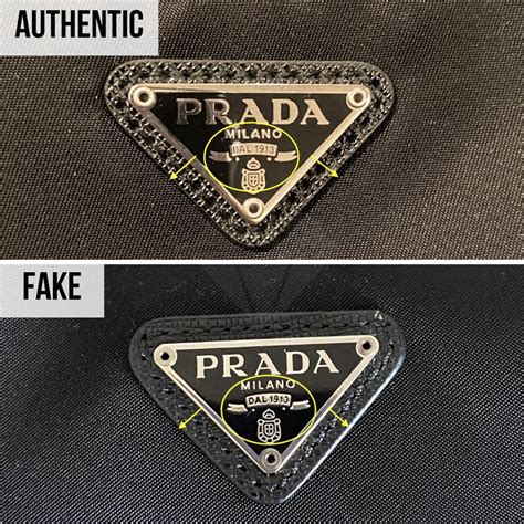 fake prada bag|prada label authentic.